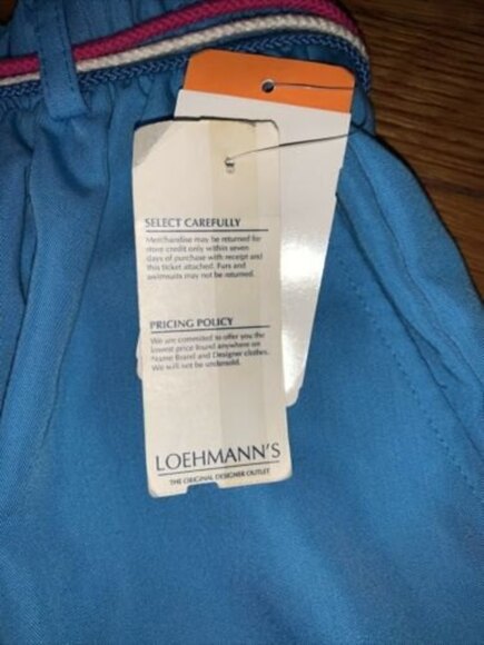 David Smith Womens Vintage Shorts 8 NWT Blue High Waisted Rope Sport Creations - Picture 5 of 8